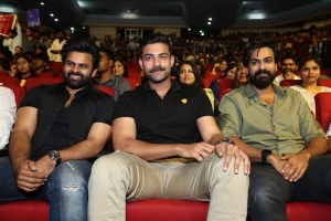 Sai Dharam Tej, Varun Tej, Vaishnav Tej @ Bro Movie Pre-Release Event Stills