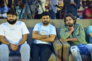 Thaman, Maruthi, Chandoo Mondeti @ Bro Movie Success Meet Stills