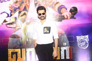 Actor Ram Pothineni @ The Warriorr Bullet Song Launch Stills