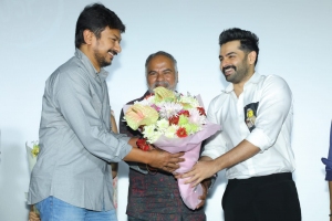 Udhayanidhi Stalin, Srinivasaa Chitturri, Ram @ The Warriorr Bullet Song Launch Stills