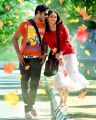 Prince, Sri Divya in Bus Stop Telugu Movie Stills