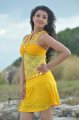 Kajal Hot in Yellow Skirt at Goa Beach