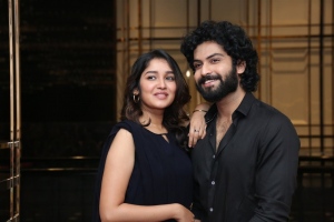 Anikha Surendran, Surya Vashistta @ Butta Bomma Movie Trailer Launch Stills