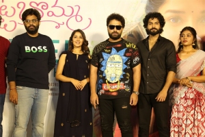 Naga Vamsi Suryadevara, Anikha Surendran, Vishwak Sen, Surya Vashistta @ Butta Bomma Movie Trailer Launch Stills