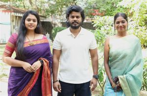 Meghana Ellen, Syed Majeed, Saranya Ravichandran @ BYRI Movie Press Meet Stills