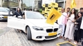 Actress Catherine Teresa flagged off Limousine Cabs @ Hyderabad Photos