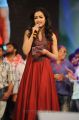 Gorgeous Catherine Tresa in Red Dress at Iddarammayilatho Audio Release