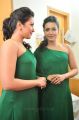 Actress Catherine Tresa Green Dress Stills