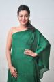 Actress Catherine Tresa Green Dress Hot Stills