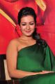 Actress Catherine Tresa Green Dress Hot Stills