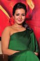 Actress Catherine Tresa Green Dress Hot Stills