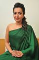 Actress Catherine Tresa in Green Dress Stills