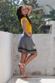 Katherine Theresa Latest Hot Pictures in Yellow Top & Skirt