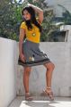 Catherine Theresa Hot Pictures in Yellow Top & Skirt