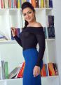Actress Catherine Tresa New Hot Pictures in Tight Outfit Dress