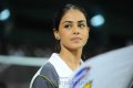 Actress Genelia Stills in CCL 2 Match