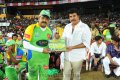 Actor Mammootty in Mumbai Heroes vs Kerala Strikers