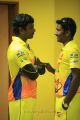 Vishal at CCL 3 Chennai Rhinos Team at MA Chidambaram Stadium Photos