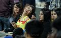 Shruti Hassan, Lakshmi Rai at CCL 2013 Chennai Rhinos Vs Bengal Tigers Match Photos
