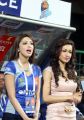 Pranitha, Madhuri Bhattacharya at CCL 3 Final Telugu Warriors Vs Karnataka Bulldozers Match Photos
