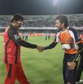 Venkatesh, Ritesh Deshmukh at CCL 3 Semi Final Telugu Warriors Vs Veer Marathi Match Photos