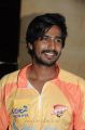 Actor Vishnu @ CCL 4 Chennai Rhinos Team Press Meet Stills