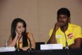 Trisha, Vishal @ CCL 4 Chennai Rhinos Team Press Meet Stills