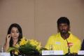 Trisha, Vishal @ CCL 4 Chennai Rhinos Team Press Meet Stills