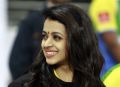 Bhavana @ CCL 4 Kerala Strikers Vs Veer Marathi Match Photos