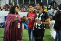 Radhika Sarathkumar, Akhil Akkineni at CCL 2012 Final Match