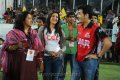 Radhika Sarathkumar, Kajal Agarwal, Akhil Akkineni at CCL Final Match 2012 Stills