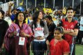 Radhika Sarathkumar, Kajal Agarwal, Akhil Akkineni at CCL Final Match 2012 Stills