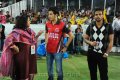 Radhika Sarathkumar, Akhil Akkineni at CCL 2012 Final Match