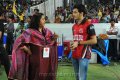 Radhika Sarathkumar, Akhil Akkineni at CCL 2012 Final Match