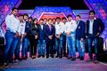 Kerala Strikers Team with Sachin Tendulkar @ CCL 4 Launch Photos