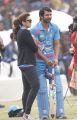 Huma Qureshi @ CCL5 Mumbai Heroes Vs Chennai Rhinos Match Photos