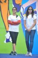 Swathi Deekshith, Madhu Shalini @ Hyderabad 10K Run Photos