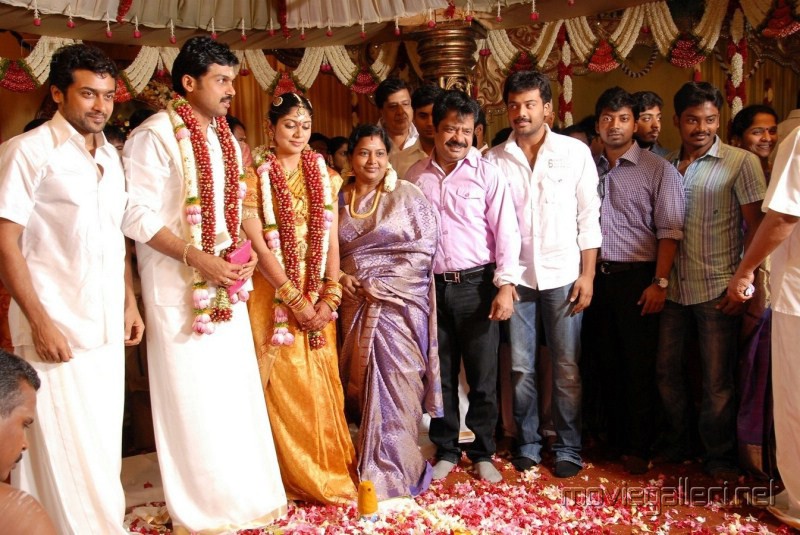 Celebs Actor Karthi Ranjani Marriage Photos Stills Pics