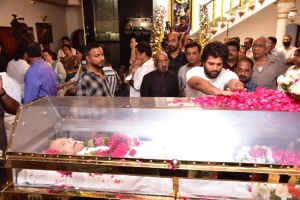 Vijay Deverakonda pay homage to Krishna Photos