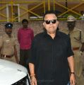 Radha Ravi Pay Last Respect to Cho Ramaswamy Stills