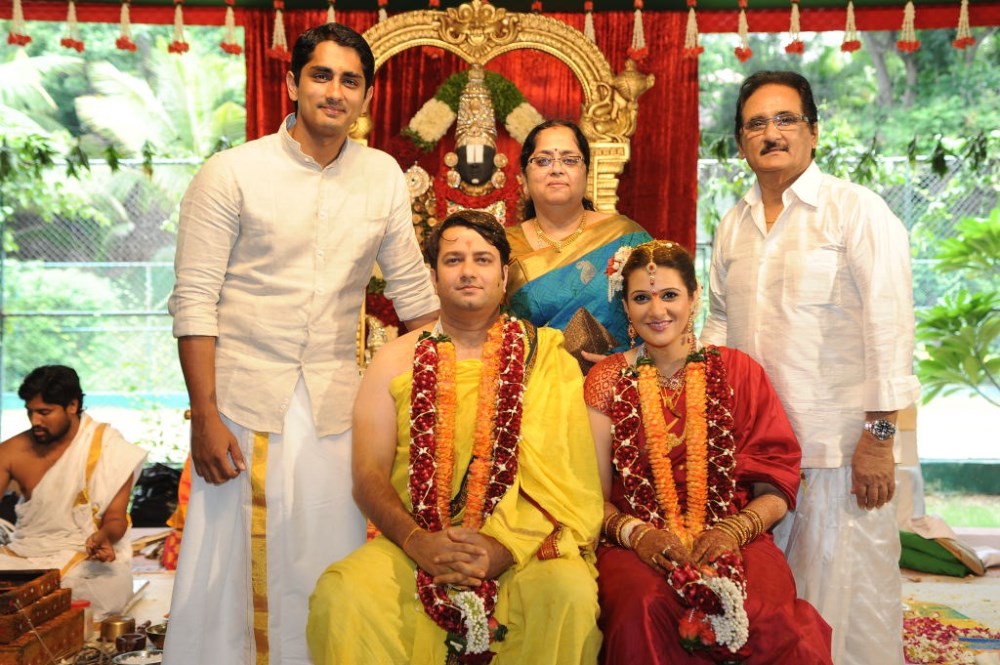Siddharth @ Chakravarthy Ramachandra Wedding Photos 