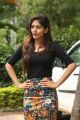 Howrah Bridge Actress Chandini Chowdary Black Dress Photos