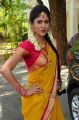 Actress Chandini Chowdary Silk Saree Cute Photos