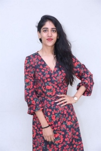 Actress Chandini Chowdary New Stills @ Sammathame Success Meet