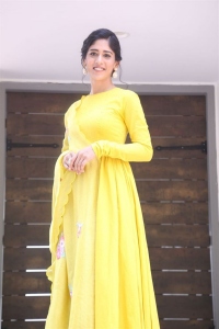 Actress Chandini Chowdary in Yellow Dress Photos
