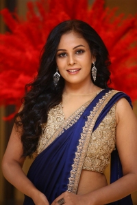 Ram Asur Actress Chandini Tamilarasan Saree Pics