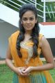 Beautiful Chandini in Yellow Dress at Kali Charan Movie Launch