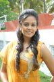 Beautiful Chandini in Yellow Dress at Kaali Charan Movie Launch