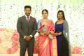 Actress Aishwarya Rajesh @ Chandini Tamilarasan Wedding Reception Stills