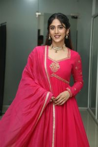 Actress Chandini Chowdary Stills @ Yevam Trailer Launch